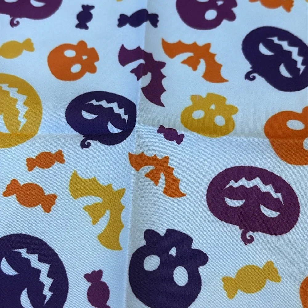 Jack-o’-lantern, Bat, Skull Patterned Pet Bandana Cats and Dogs